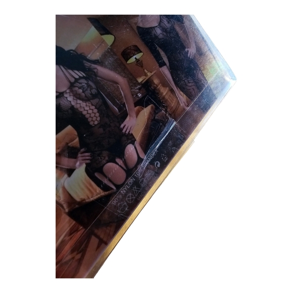 Vaqūa Halloween Themed Spider Wed Lingerie Fishnet Bodysuit - Picture 2 of 6